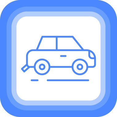 araba simgesi vektör işareti