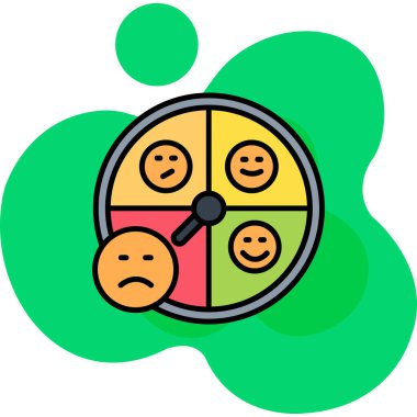 Müşteri memnuniyeti simgesi