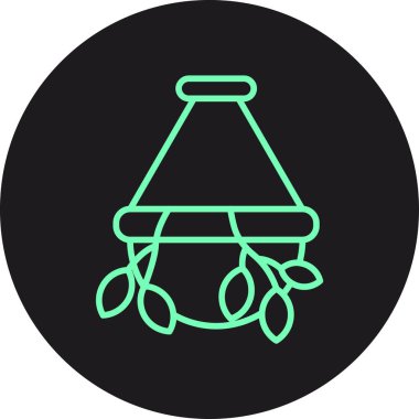 vektör noel ağacı ico