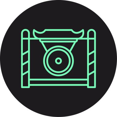 Bir kamera simgesinin vektör çizimi, bir kamera resmi