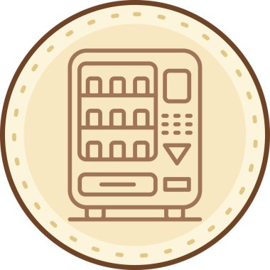 Cep telefonu. Web simgesi basit illüstrasyon