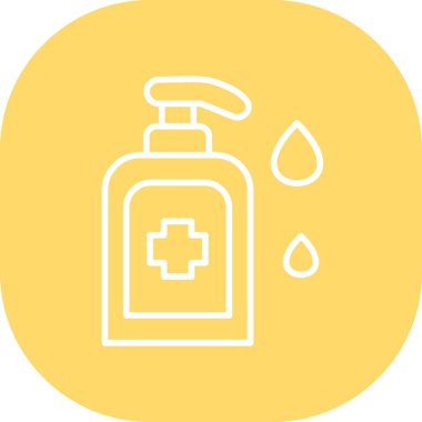 şişe simgesi vektör illüstrasyonu