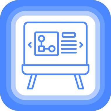 seo modern simgesinin vektör illüstrasyonu