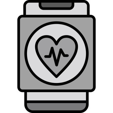 vektör kalp illüstrasyonu