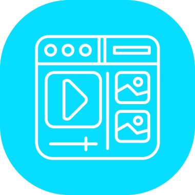 Modern b 'nin vektör illüstrasyonu eksik simgesi