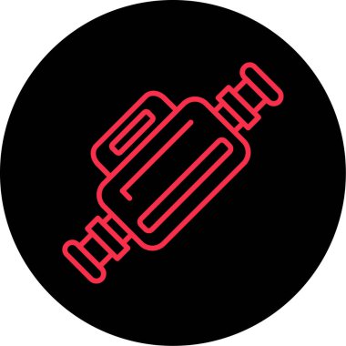 Modern b 'nin vektör illüstrasyonu