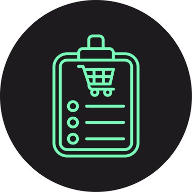 Alışveriş arabası simgesi, vektör illüstrasyonu