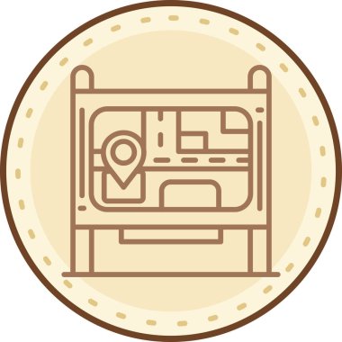 modern simge vektör illüstrasyonu