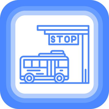 Otobüs durağı. Basit tasarım