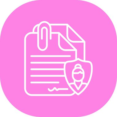 Dosya. Web simgesi basit illüstrasyon