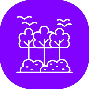 vektör ormanı resimleme