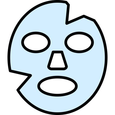 maske simgesi. vektör simgesi