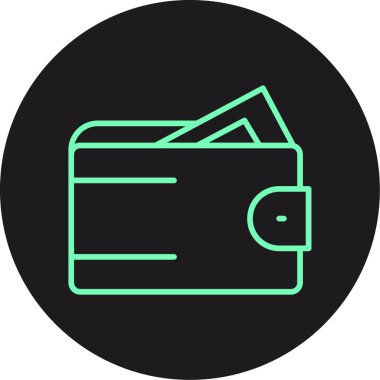 Kredi kartı simgesinin vektör çizimi