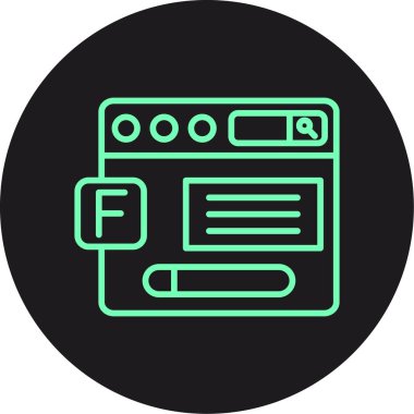 Eşsiz Yazıcı Vektör Kabartma Simgesi