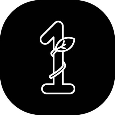 Vektör konumu simge illüstrasyonu