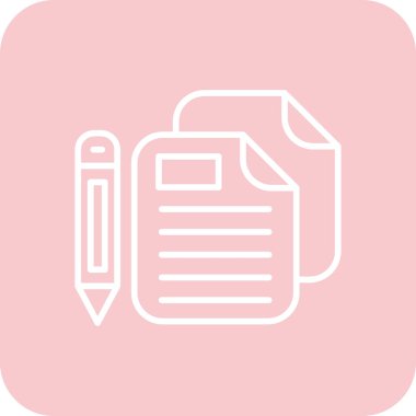 Modern simgenin vektör illüstrasyonu