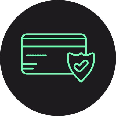 vektör kredi kartı simgesi