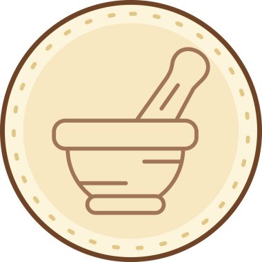 Kahve dükkanı. Web simgesi vektör illüstrasyonu