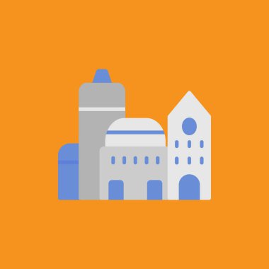 vektör düz renk simgesi oluşturma