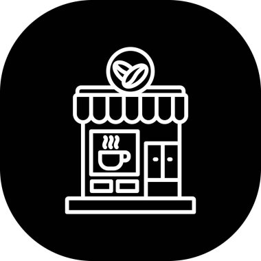 Dükkan Simgesi Moda Biçiminde İzole Arkaplan