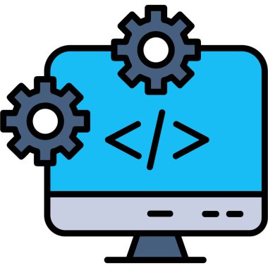 Yazılım Programlama Kodu Simgesi