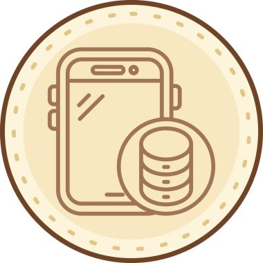 Sikke Simgesi vektör illüstrasyonu