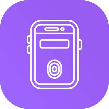 Cep telefonu. Basit resimleme