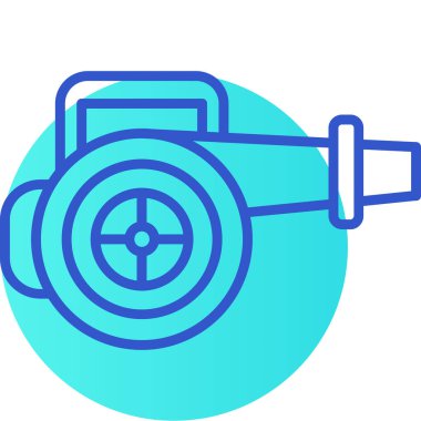 Kamera Simgesi Moda Biçiminde İzole Arkaplan