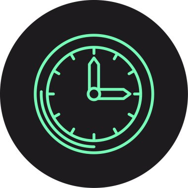 vektör saat resimleme