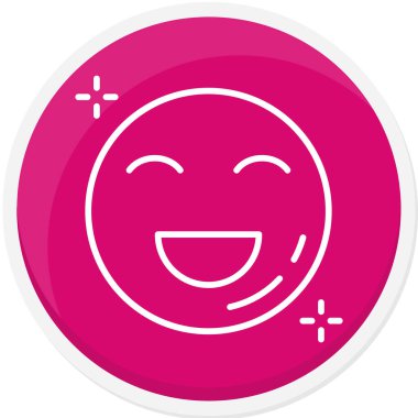 Mutlu yüz ifadeleri, basit tasarım çizimleri