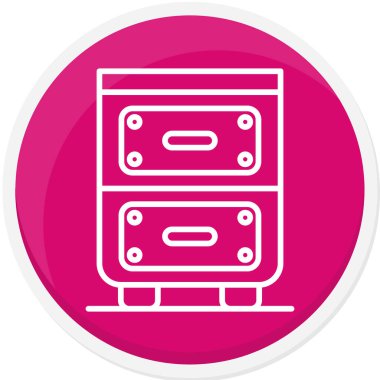 Bilgisayar. Web simgesi basit illüstrasyon