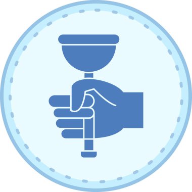 el ele tutuşan para vektör illüstrasyonu