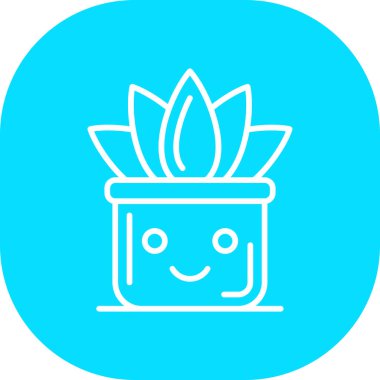 vektör saksı simgesi