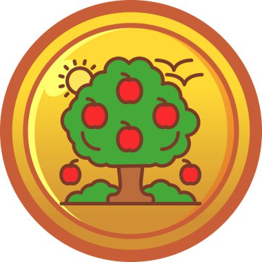 Vektör illüstrasyonu, simge ögesi