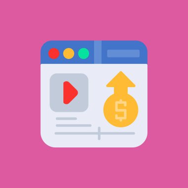 para web simgesi vektör illüstrasyonu