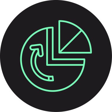 seo modern simgesinin vektör illüstrasyonu