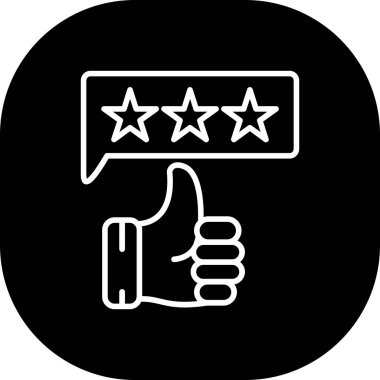 Geri besleme simgesi, vektör illüstrasyonu