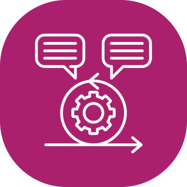 seo modern simgesinin vektör illüstrasyonu