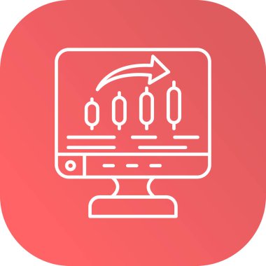 seo modern simgesinin vektör illüstrasyonu