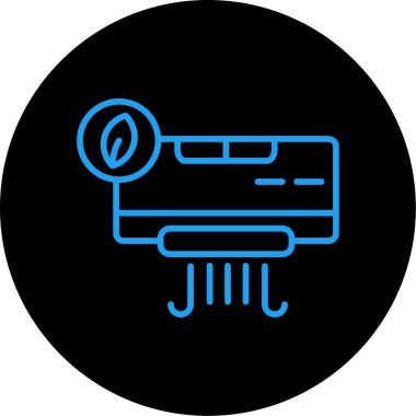 Benzersiz para simgesi vektör illüstrasyonu