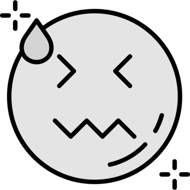 Bir Cadılar Bayramı simgesinin vektör illüstrasyonu