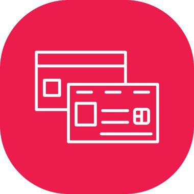 Web simgesi vektör illüstrasyonu