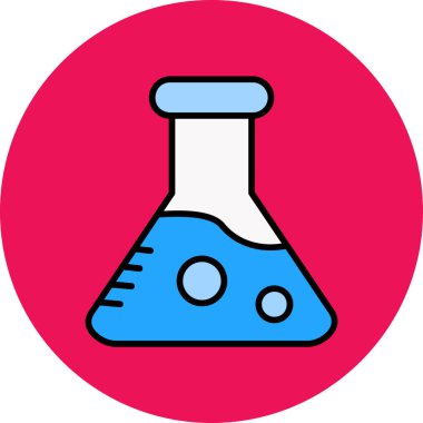 Bilim simgesinin vektör illüstrasyonu