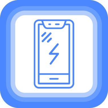 - Telefon. Web simgesi basit illüstrasyon