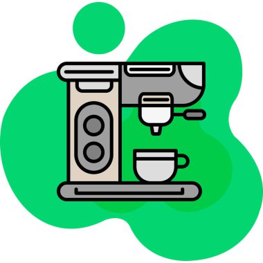 Kahve fincanı. basit ağ