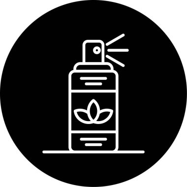 Bir bitki simgesinin vektör çizimi