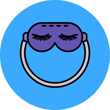 Göz simgesi. Basit illüstrasyon vektör göz simgeleri