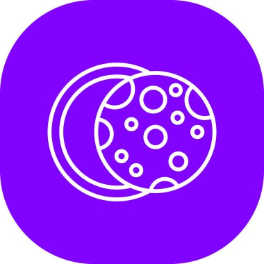 Dünya gezegeni. Web simgesi basit illüstrasyon