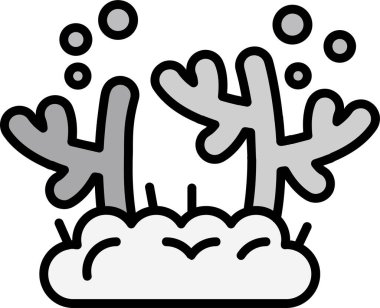 Çizgi film ağacının vektör çizimi