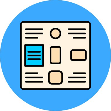 Kart kredi kartı simgesi - taslak biçimi